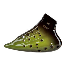 Professional Triple Alto C Ceramic Ocarina with Accessories - Orff Instruments by Legend Ocarinas