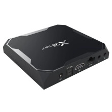 X96 Max Plus Android 9.0 TV Box with Amlogic S905X3 - 4GB/64GB & 2GB/16GB Variants, 8K Streaming, Dual-Band WiFi, 10-Pack Available in France & USA