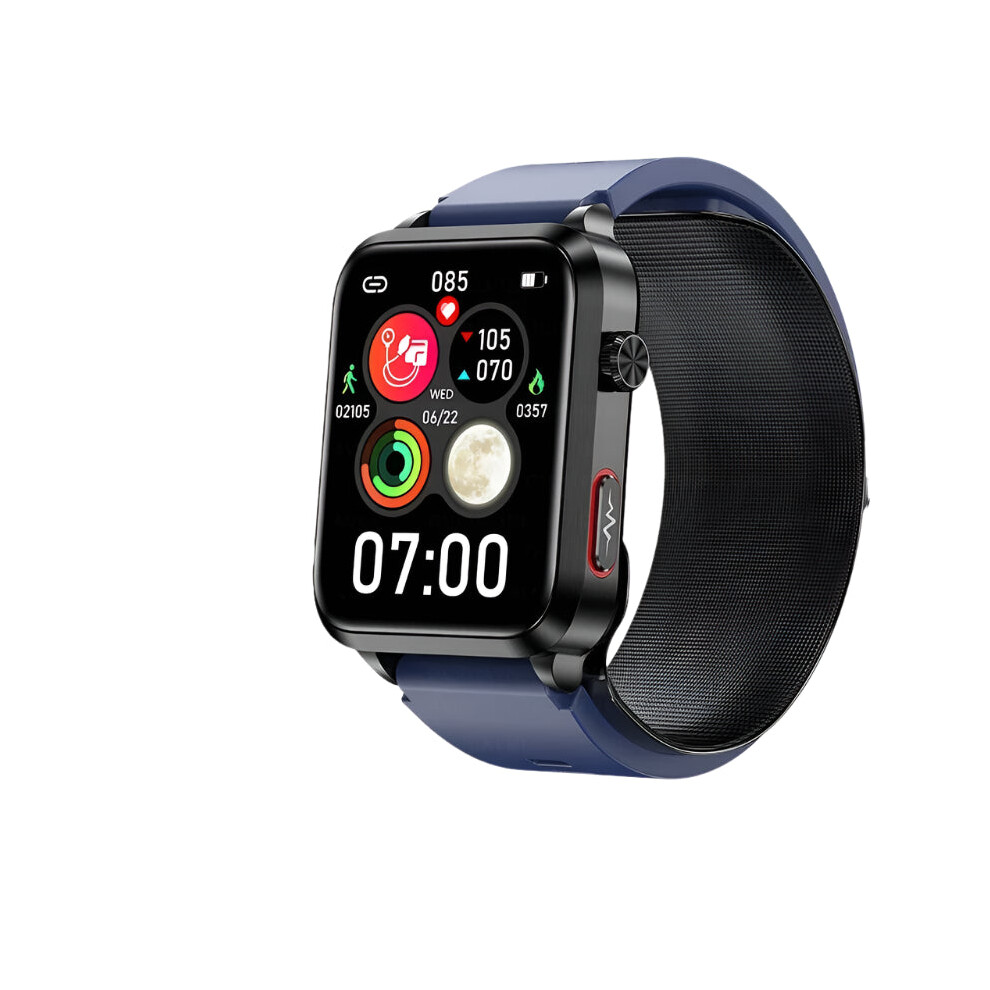 2024 Precision Health Smartwatch with Blood Pressure, Glucose, Lipid, and ECG Monitoring - Compatible with Xiaomi