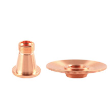 Leeoukc 10-Pack Laser Nozzle Body Set - High-Quality Replacement Parts for Laser Cutting Machines (Models 2 08701 & 2 08700)