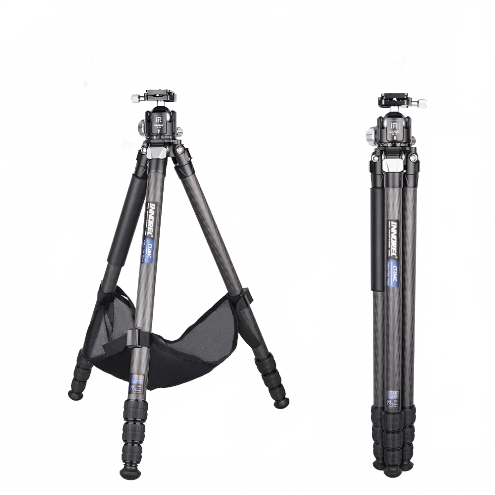 Innorel Ct284c Carbon Fiber Tripod: Professional Travel Stand For Dslr & Camcorder With Stone Bag, Max Tube 28.5Mm 7445013811848