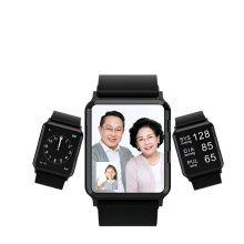 Elderly Health Smartwatch: Bluetooth Sphygmomanometer with Timed Blood Pressure Monitoring for Seniors