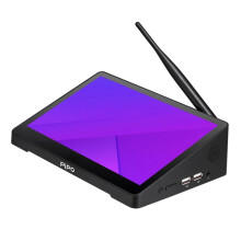 Compact Pipo X10RK Mini PC: Android 8.1 TV Box with Linux OS, 4GB RAM, 64GB Storage, Bluetooth Connectivity