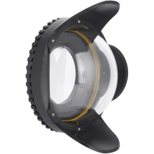 Canmeelux Wide Angle Dome Port with Interchangeable Housing for Seafrogs TG7/TG6/TG5/TG4, A6000/A6300/A6400, A7 II/A7S - Fisheye Lens Compatibility