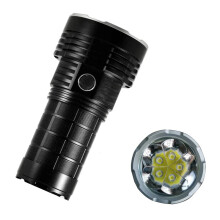 Ultra Bright 1000m Long Range LED Flashlight - Type C USB Rechargeable Tactical Torch for Camping, Fishing & Emergencies