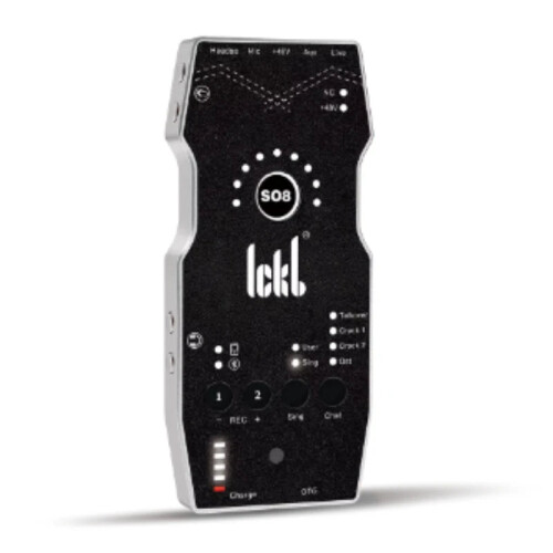 SO8 6th Gen Digital OTG Sound Card with EQ Debugging for Singing & Live Broadcasting
