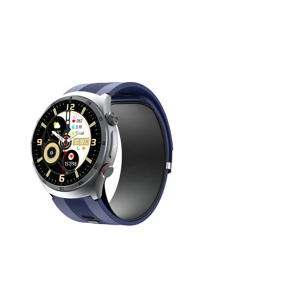 Advanced Nfc Smartwatch With Ecg, Blood Pressure, And Blood Glucose Monitoring For Men & Women - Medical Grade Bluetooth Call Functionality 744759655271