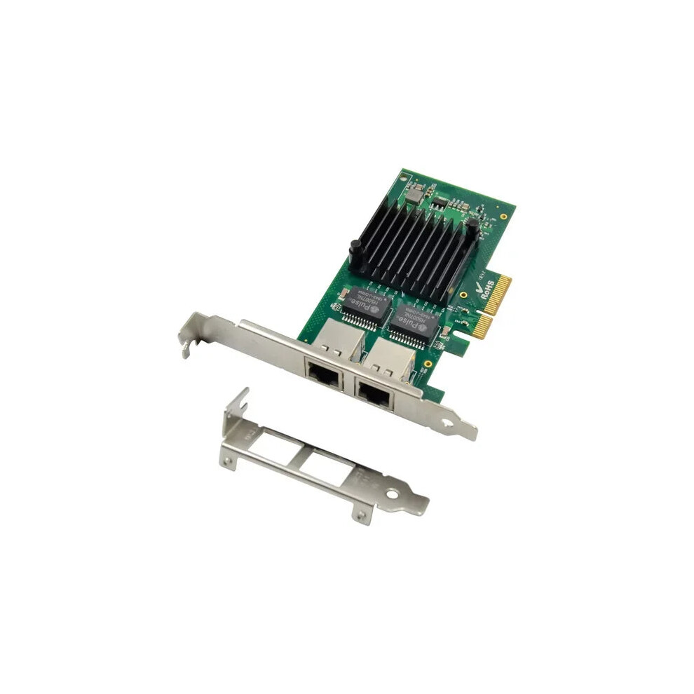 Dual Port Pcie X4 Gigabit Ethernet Card With Intel I350am2 Chip - 1000Mbps Server Lan Network Adapter 313032265201