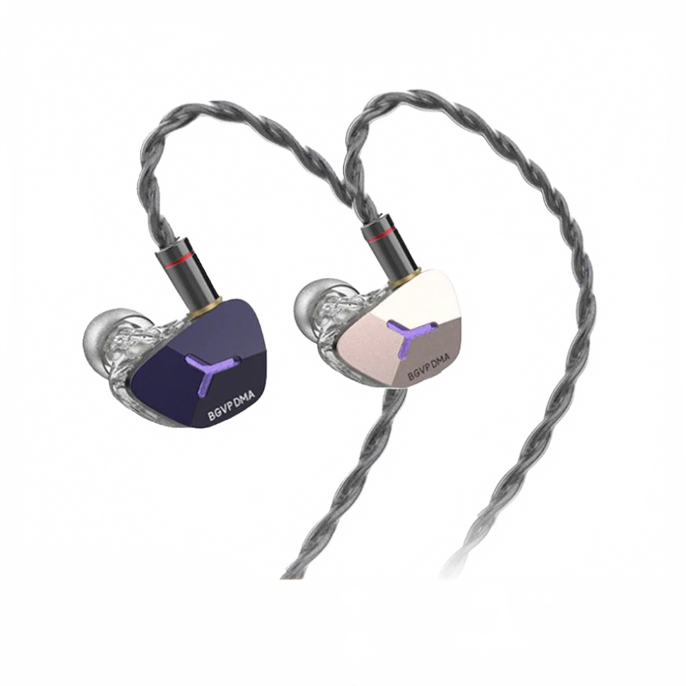 Bgvp Dma Hifi Hybrid Bone Conduction In-Ear Monitors With Armature Driver And Pzt Technology - Wired Earbud Headphones 313087234221
