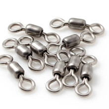 Premium 2000pcs Stainless Steel Crane Swivel Snap Connectors for Saltwater Fishing Tackle