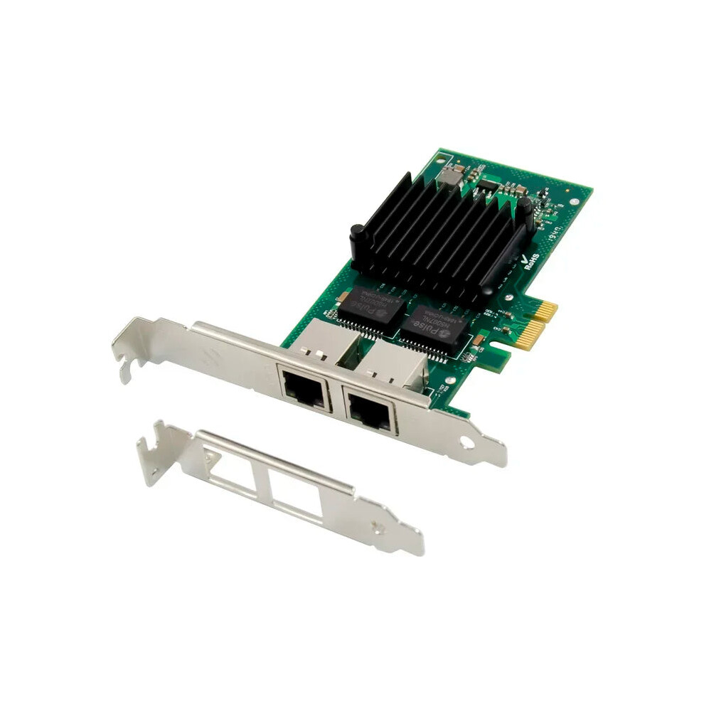 Intel I350am2 Dual Gigabit Ethernet Pcie X1 Network Card With 2 Rj45 Ports - 1000Mbps Server Lan Adapter 7445035157160