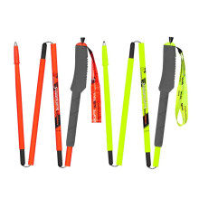 Pioneer Ultralight Carbon Fiber Trekking Poles - 2-Piece Foldable Telescopic Hiking Sticks for Camping & Nordic Walking