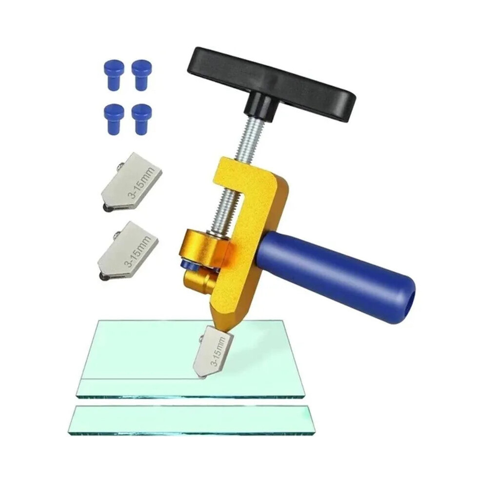 Compact Precision Ceramic & Glass Tile Cutter - Handheld Mini Tool 313057574531