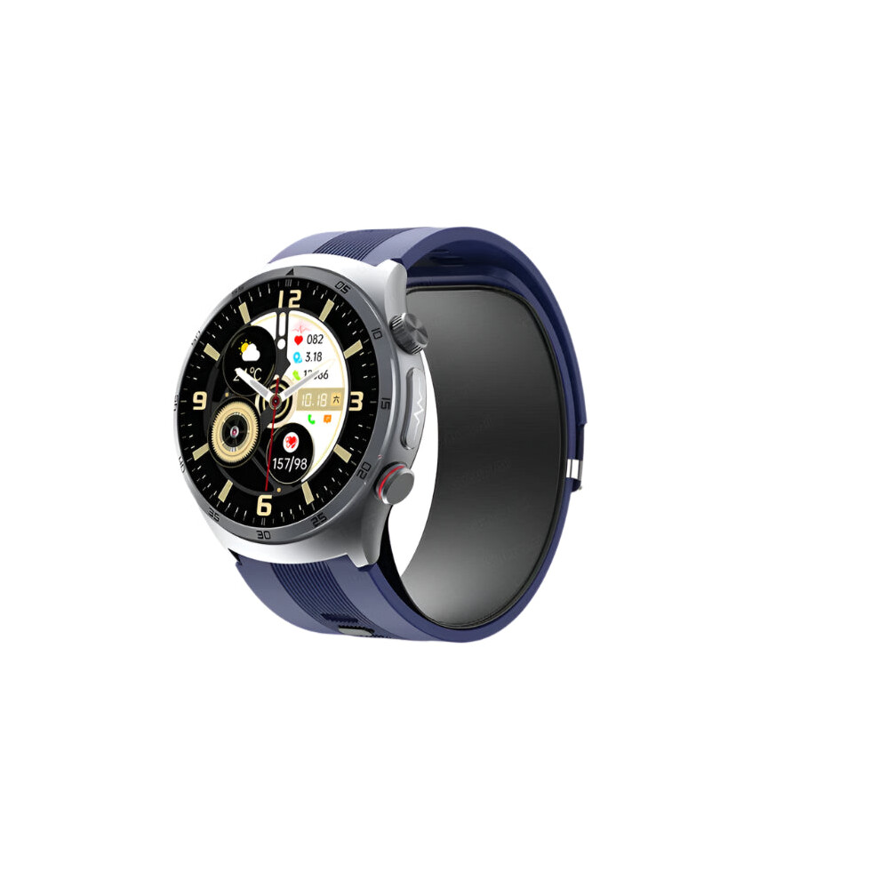 2025 Advanced NFC Smartwatch: Precise Blood Glucose & Blood Pressure Detection with Air Pump Airbag, Heart Rate, ECG/PPG Monitoring, and Bluetooth Ca