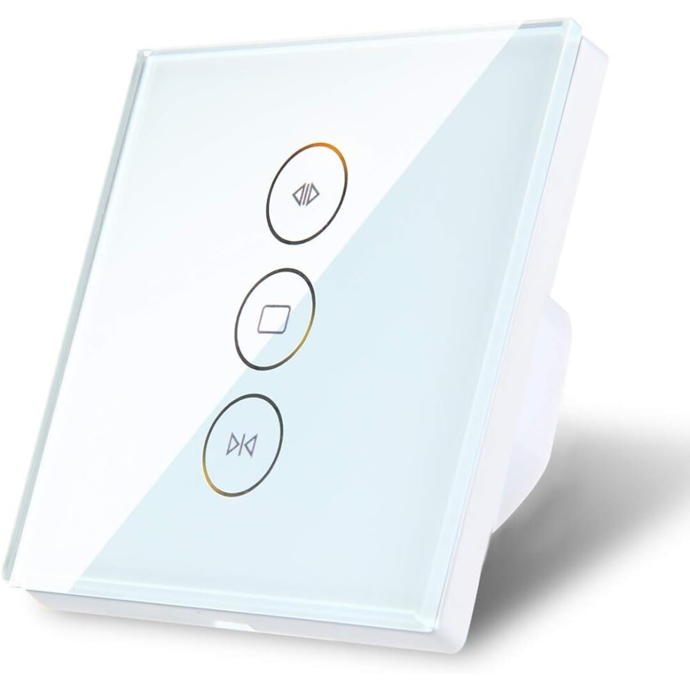 Remote Control For Smart Living Light Switch, App Control & Voice Control, Neutral Wire Required, Customize Schedule And Timer, 2.5D Curved Tempered G 9454554457079