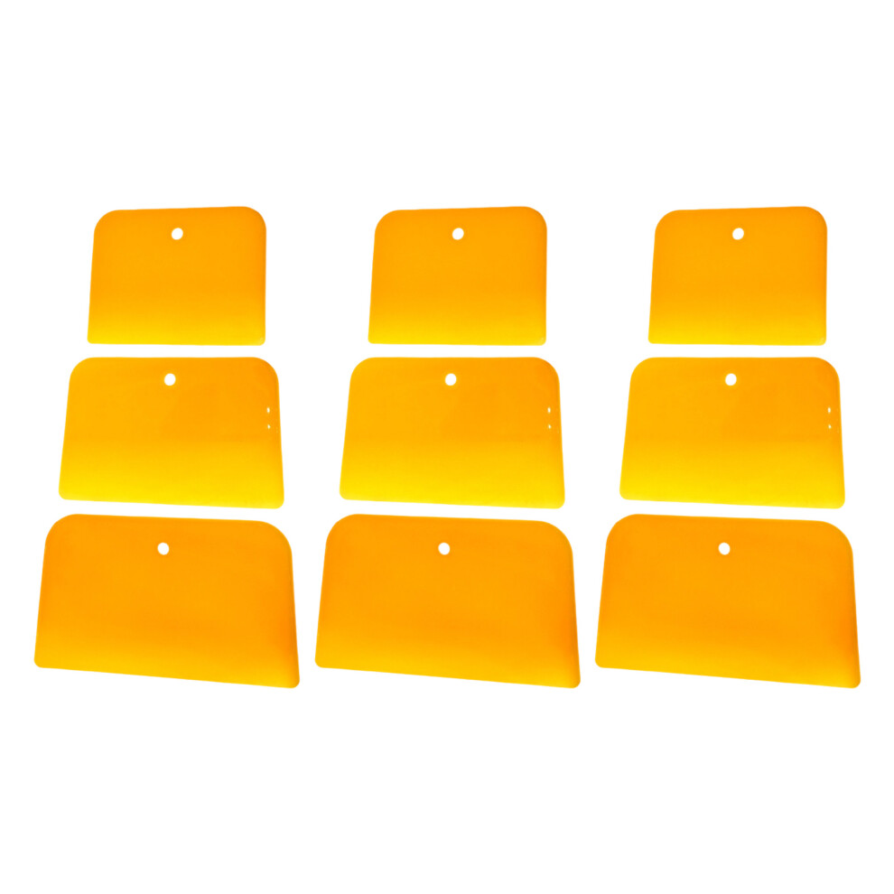 Multipurpose Plastic Scrapers 9 Pack Automotive Body Filler 7696000649191