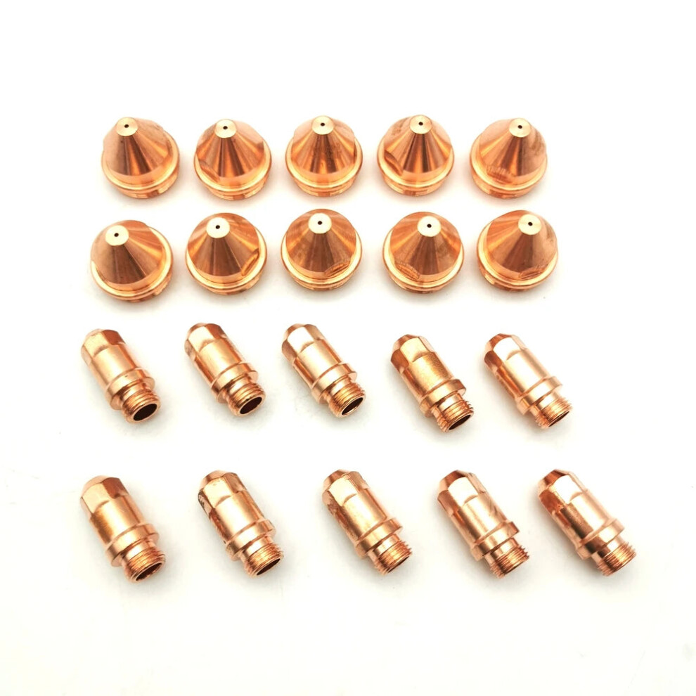 Yueyang Cnc Plasma Torch Nozzle Ygx100a - Pack Of 50 Tips & 50 Electrodes (100103, 100102) 7445043213216