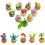 Animal Plant Needle Felting Starter Set Includes Wool And- 15 1
