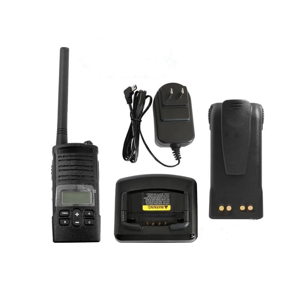 Rdm2070d 7-Channel Vhf Murs Two-Way Radio With Charger And Battery - Compatible With Walmart And Sam's Club 7445040794787
