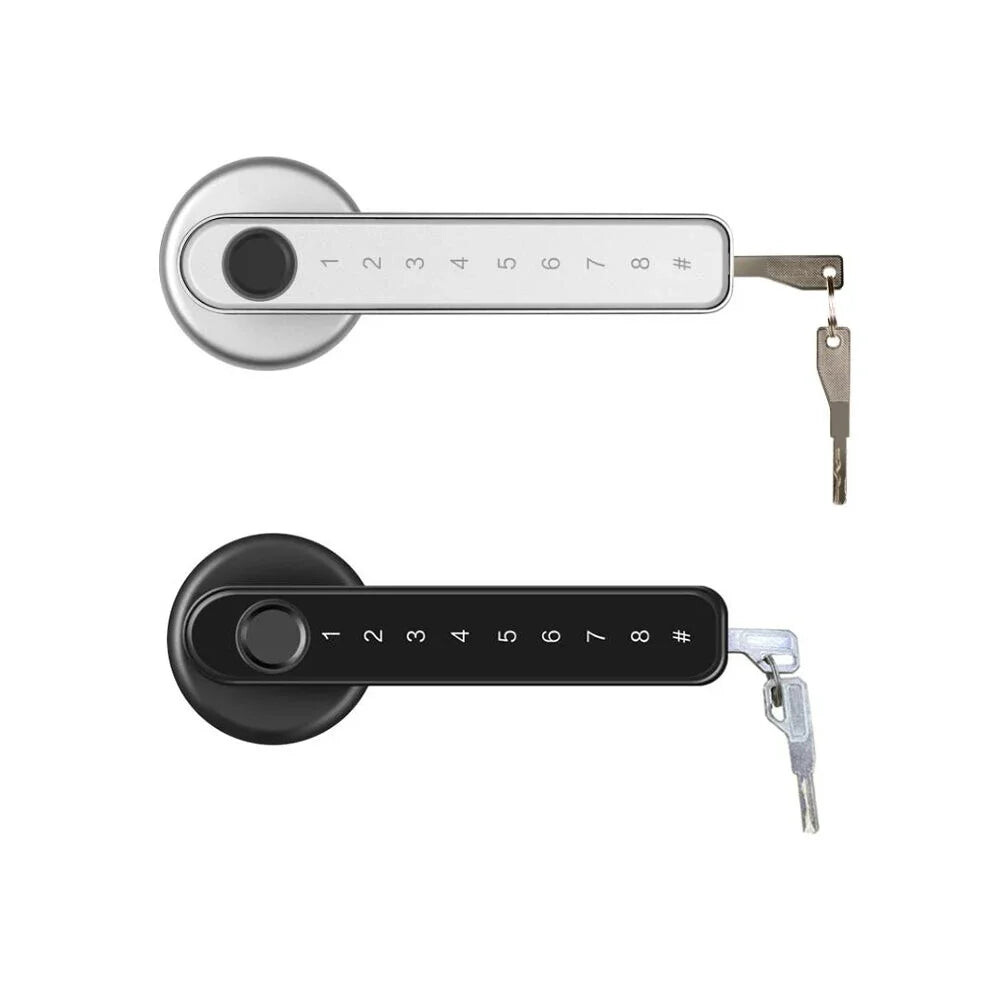 Advanced Keyless Smart Door Lock With Fingerprint & Password Security For Home 313091946929