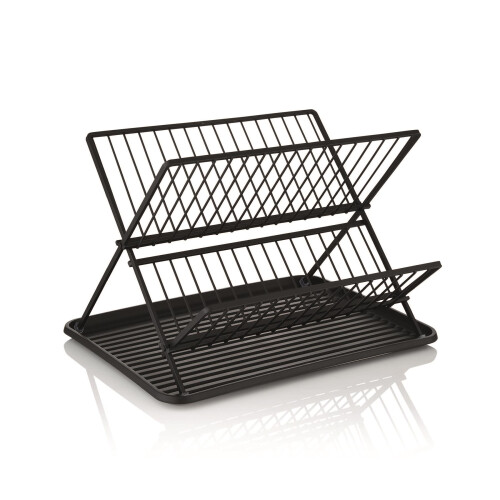 Swan Swan Stealth 15 Plate Collapsible Dish Rack with Removable Drip Tray