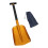 MultiPurpose Aluminum Folding Shovel Snow Removal Scoops-gold 1