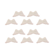 10pc/20PCS/50PCS Colorful Plush Angel Wing Appliques for-ms 10