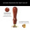 6Pcs Flower Sealing Stamp Handle with Wood Handle for Wedding 7