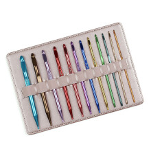 Haakset in meerdere maten, 12 aluminium haken, ergonomisch