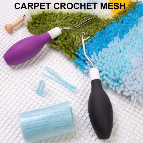 Locking Hook Crochet Needle Crochet Hook with Locking-Black 2