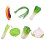 PU Vegetable for for Basket Display Thanksgiving-Green cabbage 2