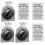 Pocket Friendly Resin Crow Charm With Encouragement-3pack 1
