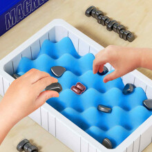 Jeu d'échecs magnétique, format voyage et conception durable avec pierres magnétiques et sac de transport, jeu de stratégie éducatif et