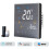Termostato inteligente de eficiencia energética, control táctil LCD digital programable con funciones programables semanalmente, termostato digital 2