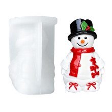 Snowman Silicone Mould Easy Demolding Multipurpose Silicone