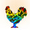 Rooster Figurine Silicones Molds for Making Candle Soap Epoxy 6