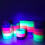 Ταινία UV Blacklight Glow Tape για Δημιουργικά Έργα, Αυτοκόλλητη Ταινία για Πάρτι Glow Tape σε 5