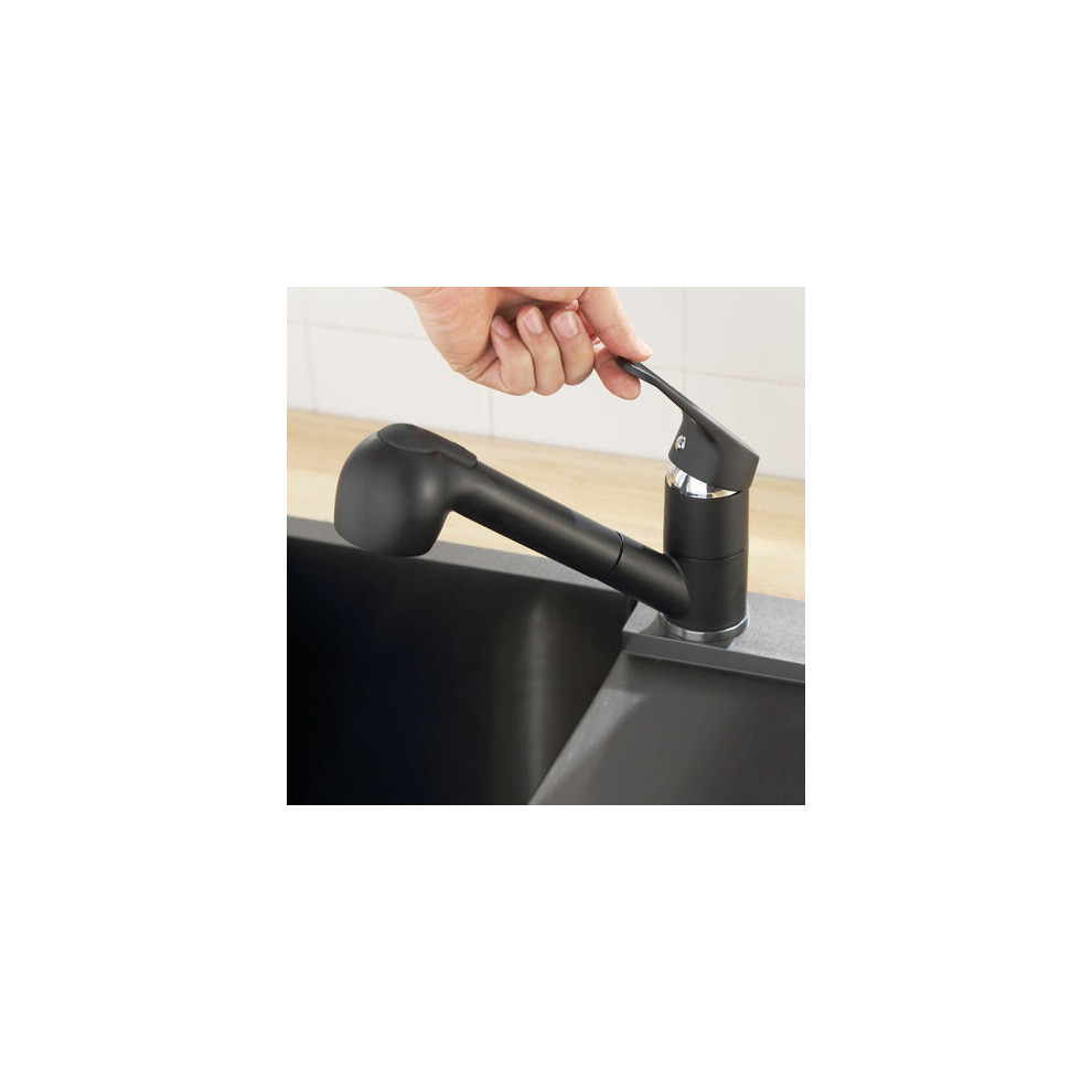 Innovative Kitchen Faucet With Stainless Steel Pull Out Sprayer, Dual Mode Spray Setting For Versatile Cleaning In Any Kitchen 9135470992072