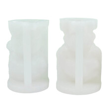 2x/Set Little Girl Candle Molds Baking Molds Wishing-style B