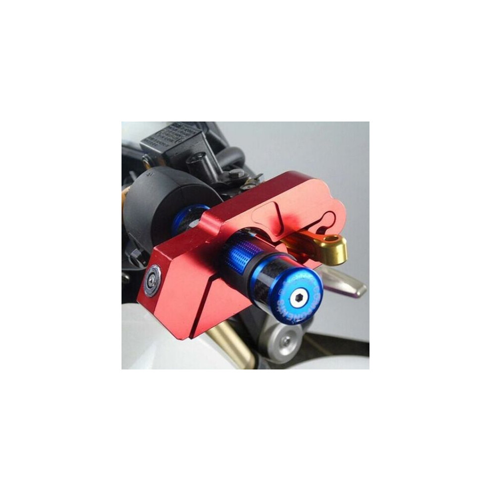 Adjustable Security Locks For Motorcycles, Anti Theft Grip-Lock, Cnc Aluminium Construction, Front Brake & Clutch Lock, Waterproof, Dustproof, Rustpro 9454554471754