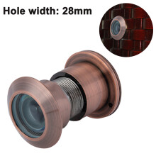 Verbessern Sie Ihre Sicherheit: 220 Weitwinkel-Türspion, passend für Türen von 41 bis 54 mm (1-5/8" bis 2-1/8"), Sichtschutzabdeckung, robustes