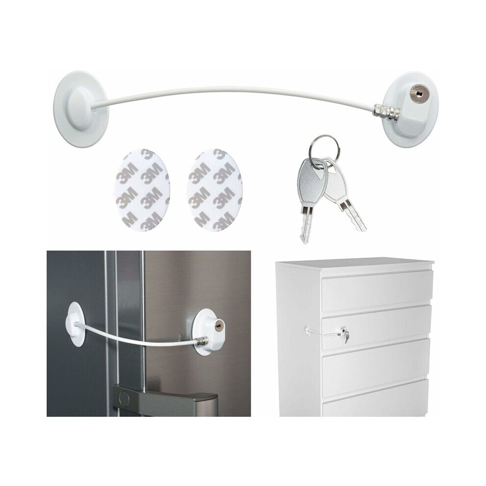Privacy Locks For Home Safety, Multi-Function Locks With Durable Construction, Child Proofing Solution For Cabinets, Refrigerator Locks With Strong Ad 9454554471105