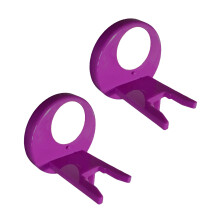 2x Hot Glues Bracket Hot Glues Rack Glues Guns Holder-Purple