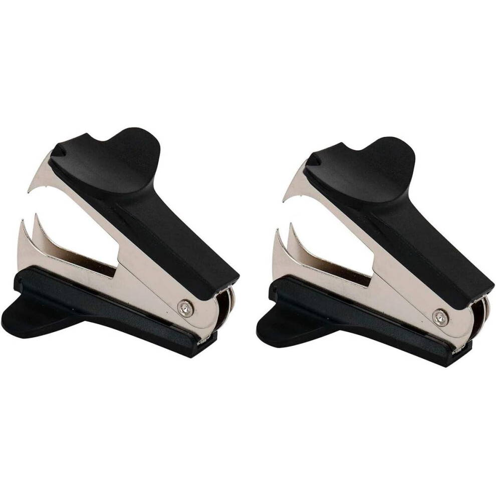 Staple Puller, Sharp Teeth Ensures Hassle-Free Staple Removal, Contoured Plastic Grips For Comfortable Control, Durable Construction Ideal For School, 9454554516837