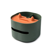 Tisch-Abfalleimer mit Deckel, einfache Bedienung für bequemen Papierwechsel, hochwertige Materialien für lange Lebensdauer, vielseitig platzierbar