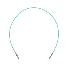 Roestvrije aluminium kabel Verwisselbare breinaald-Cyaan 55CM