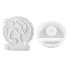 Mother Day Candle Holder Molds for DIY Craft Room Decorations-B