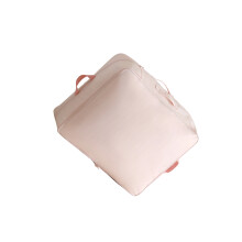 Thick Oxfords Fabric Storage Bag With Secure Zippers-Pink XL