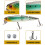 Swimbait με δράση S Wave, δόλωμα αργής βύθισης σχεδιασμένο για ανάκτηση σε βαθιά νερά 4