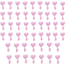 Small Key Padded Appliques for Small Hair Clip-rose red 50